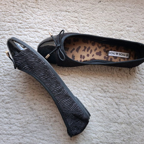 Ballerinas No.38 like new, black