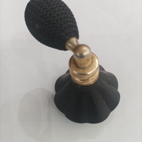 Mini black perfume bottle 10ml with vaporizer, new