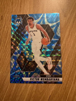 Κάρτα 2024-25 Panini Mosaic #31 Victor Wembanyama Reactive Blue Mosaic καινούργιο