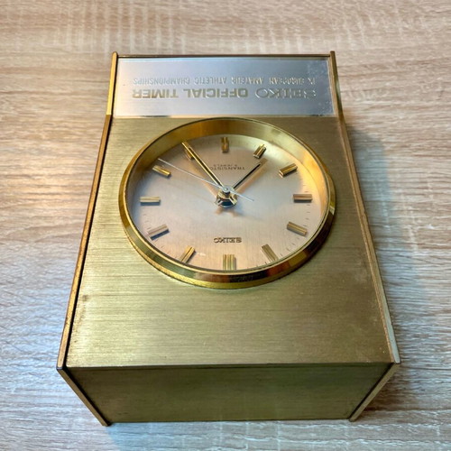 Seiko Vintage Table Clock like new