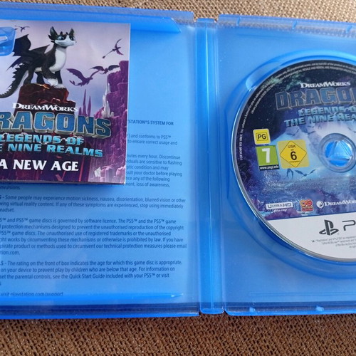 PS5 Dragons Legends Of The Nine Realms new