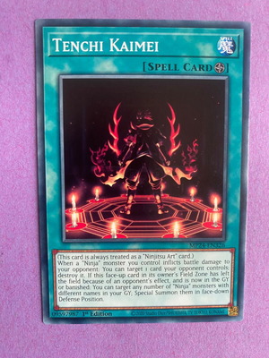 Tenchi Kaimei Yu-Gi-Oh Card like new