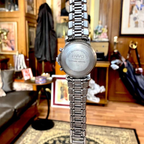 BWC Rhodos chronograph automatic titanium used