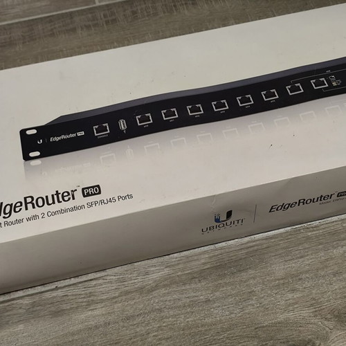 Ubiquiti EdgeRouter PRO ERPro-8 router like new