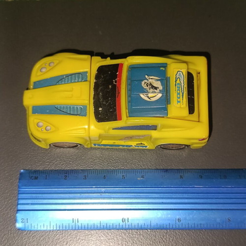 McDonald's Happy Meal Toy Action Man Atom 2006 yellow car Hasbro
