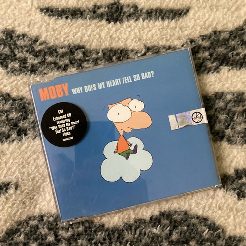 Moby Why Does My Heart Feel So Bad? 1999 Maxi Single CD like new