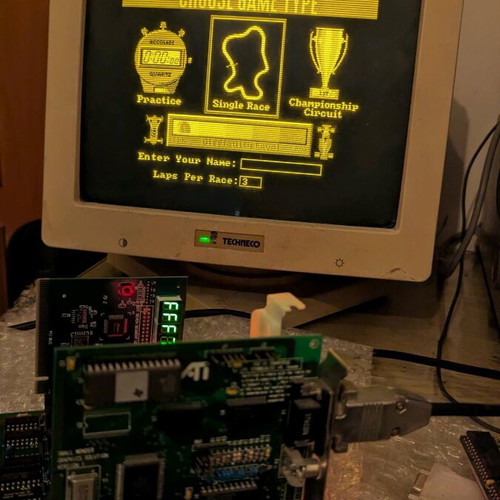 ATI Small Wonder Graphics Solution Version 1 64kb ISA 8 Bit used