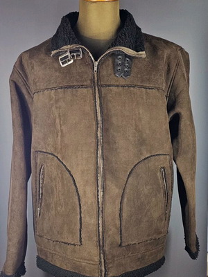 Aviator jacket Atlas for Men new, brown, size L