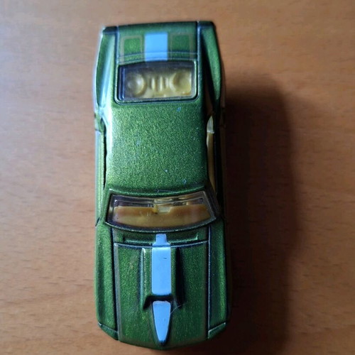 Ford Mustang '69 collectible metal toy car like new Hot Wheels Elite 64 green