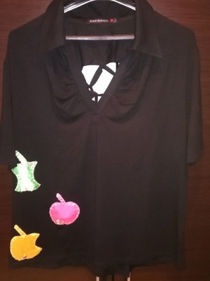 Μπλούζες καλοκαιρινές μεταχειρισμένες, σετ 5 τεμαχίων, μέγεθος L