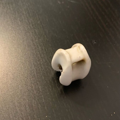 Ceramic cylinder used for electrical insulation