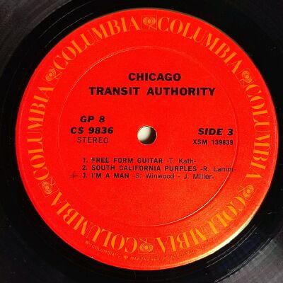Chicago Transit Authority double vinyl used, jazz 1969