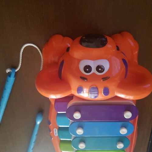 Little Tikes xylophone-piano toy used