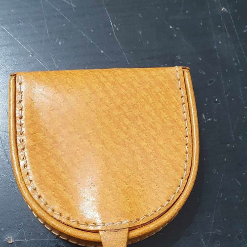 Leather coin wallets set of 2 new