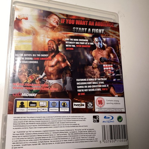 TNA Impact for PS3 used