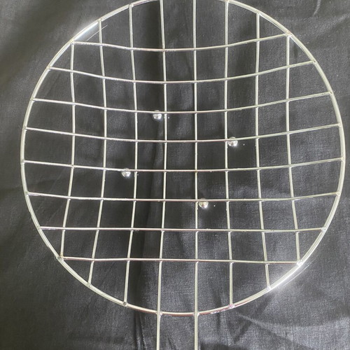 Metal Oval Fruit Bowl with Side Handles like new