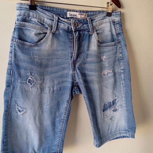 Τζιν βερμούδα ανδρική Abercrombie & Fitch σαν καινούργια, γκρι