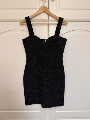 H&M dress black like new, size S