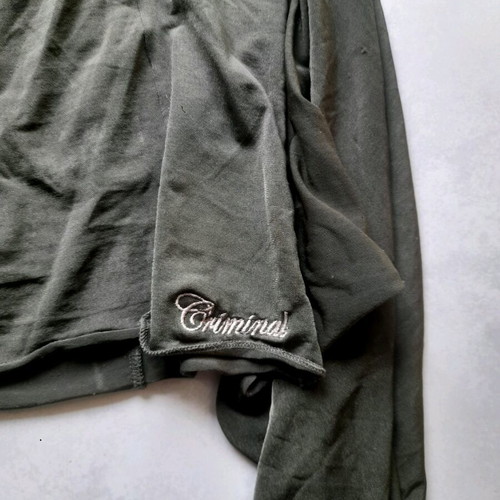 Y2K original strapless top in khaki like new
