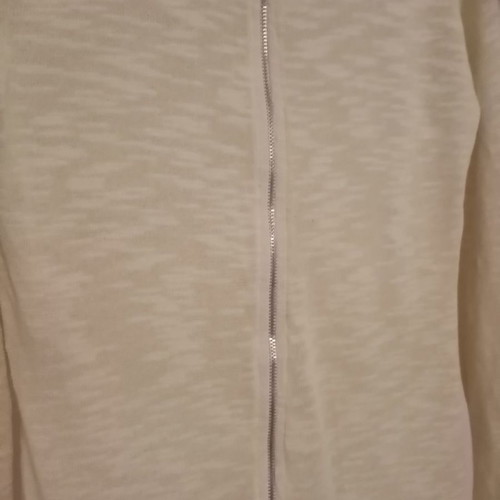 Marlen blouse used, pale yellow with back zipper