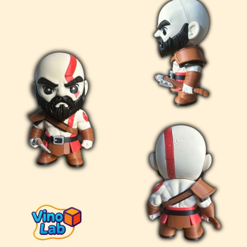 Kratos mini figure God Of War, 11 cm