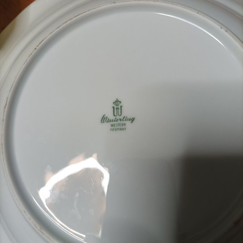 Winterling vintage shallow plate unused, diameter 25-28cm