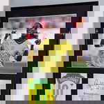 Αφίσα Ronaldinho με υπογραφή replica, καινούργια