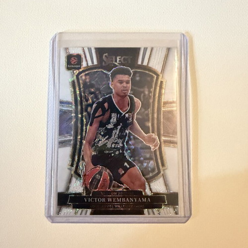 Victor Wembanyama Euroleague Panini Select card new