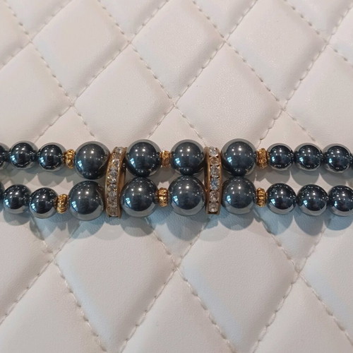 Hematite bracelet