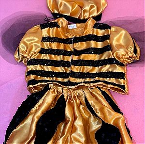 Θεατρική στολή μέλισσας unisex 2-4 ετών