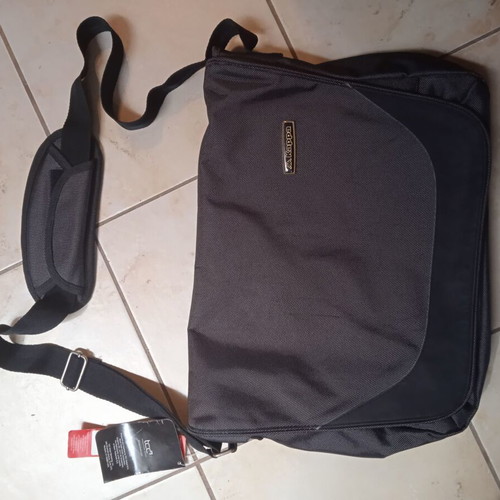 Τσάντα ώμου Robbe di Cappa σαν καινούργιο για laptop, tablet και αξεσουάρ γκρι μαύρο