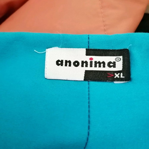 Anonima seersucker skirt XL new