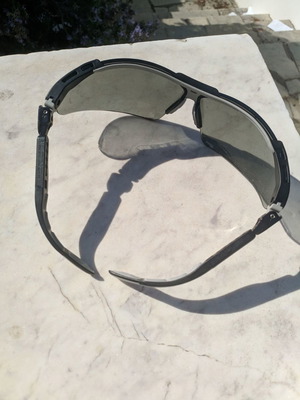 Uvex mask sunglasses new, grey lenses, grey/black frame