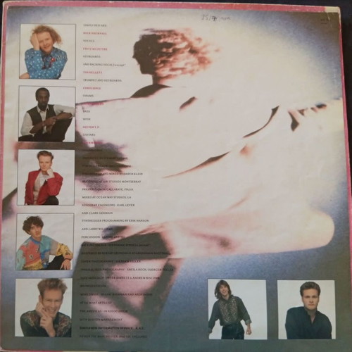 Simply Red A New Flame vinyl record, R&B / Soul