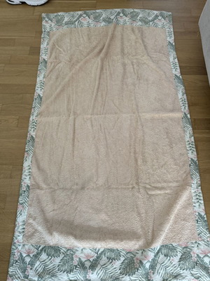 Towel with beautiful details and high-quality fabric