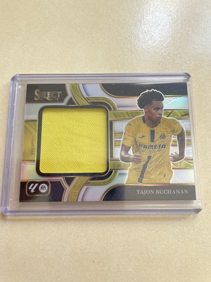 2025-26 Panini Select La Liga Tajon Buchanan Patch card