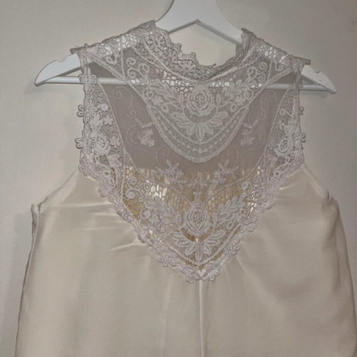 Handmade wedding dress new L-XL white