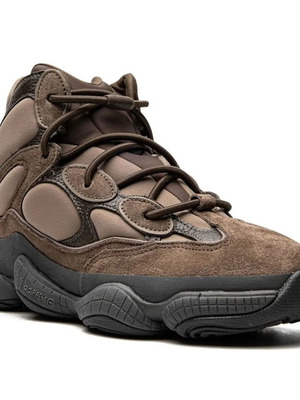 Adidas Yeezy 500 GX4553 leather sneakers used, size 44.5-45, brown