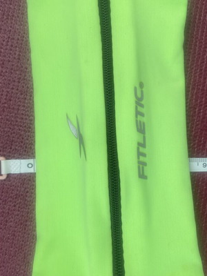 Athletic waist bag, yellow