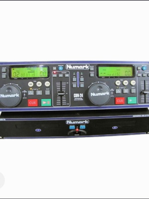 Numark CDN-24 επαγγελματική μονάδα ελέγχου και αναπαραγωγής DJ σαν καινούργιο