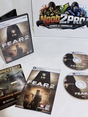 F.E.A.R. 2: Project Origin PC DVD used, adventure horror game
