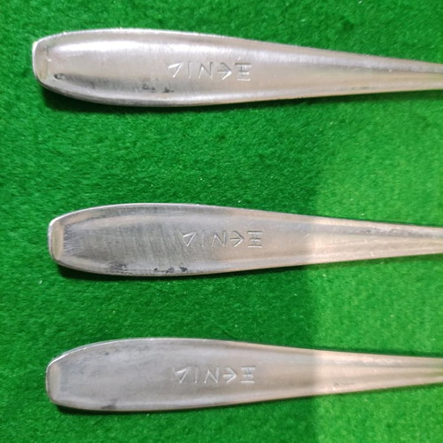 Xenia dessert serving knives set of 3 used Afentakis Rostfrei