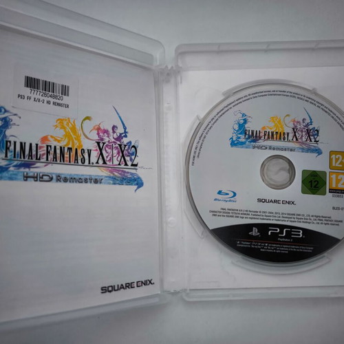 Final Fantasy X/X-2 HD Remaster PS3 game like new