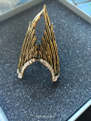 Angel Wings Ring new, adjustable