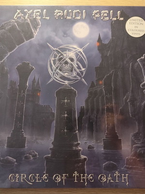 Axel Rudi Pell Circle Of The Oath Limited Edition Blue Marbled 2LP σφραγισμένο