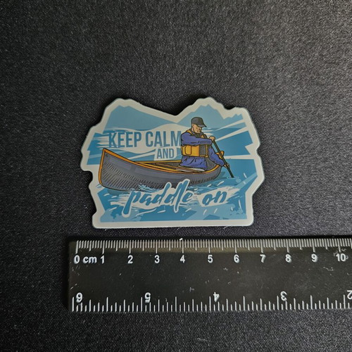 Keep Calm and Paddle On Sticker new
