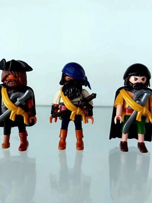 Playmobil Πειρατές No5 μεταχειρισμένοι