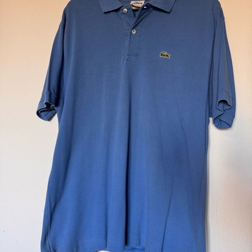 Lacoste men's polo blue like new, size XL