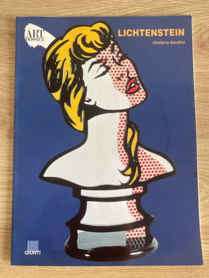 Lichtenstein art magazine used, Italian edition