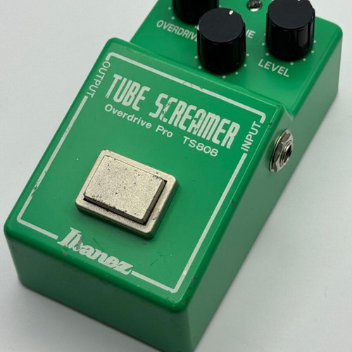 Ibanez TS808 Tube Screamer overdrive pedal used